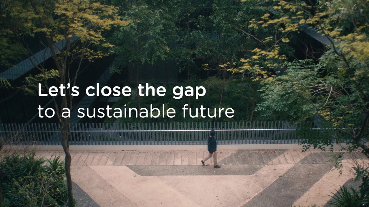 Let's close the gap to a sustainable future