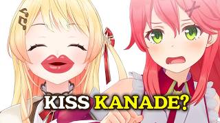 【ENG Subs】"It's Destiny!" Cherry Miko Chooses to KISS Kanade (Hololive)