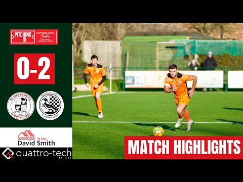 Boxing Day defeat | St Ives 0-2 Royston Town | Match Highlights | Southern Premier Central Division