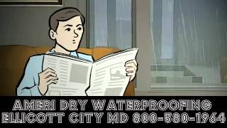 preview picture of video 'Basement Waterproofing Ellicott City MD | 800-580-1964 | Ameri-Dry'