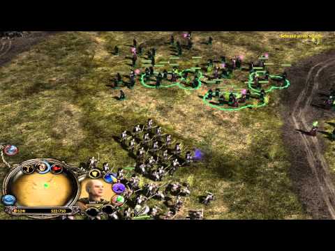 LOTR: BFME2 VS! Gondor Soldiers vs. Angmar Sorcerers! "My Power is Death!"