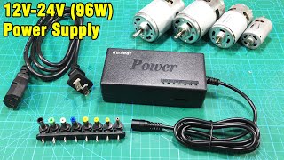 Minleaf 96W 12V-24V Power Supply Adapter for 775 M