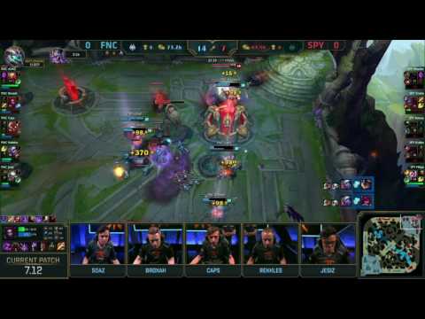 EU LCS Week 5: Fnatic vs Splyce Highlights