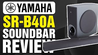 Video thumbnail for Yamaha SR-B40A Soundbar Review by Mathias Does Tech