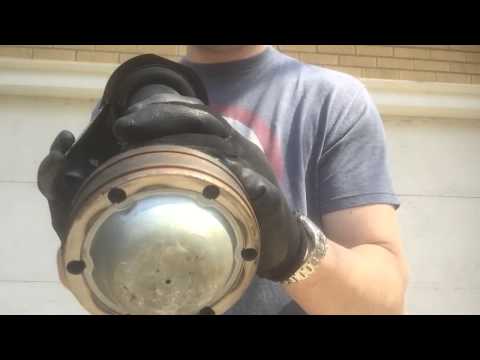 1999 Mercedes Benz ML320 ML 320 350 500 Center Support Carrier Bearing Repair Tutorial Video #5 1/2