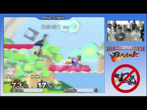 Birmingham Brawl 2 Melee Singles - Zoma (Fox) vs. Moogle (Sheik)