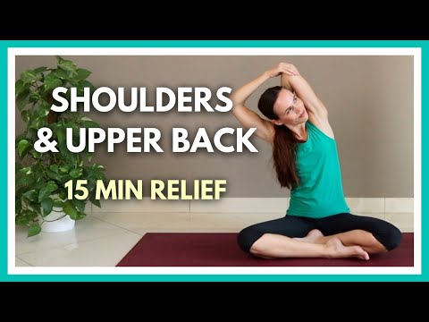 Yoga for SHOULDER PAIN – 15 Min Shoulder Pain Relief Stretches and Exercises