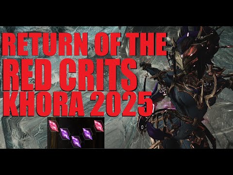 [WARFRAME] NEW Khora Builds (After Rework) Red Crit Full Loadout Guide | Techrot Encore