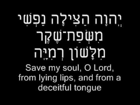 תהילים פרק ק"כ - ארז יחיאל Psalms Chapter 120 - Erez Yechiel ENGLISH SUBTITLES