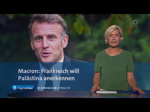 tagesschau in Einfacher Sprache 19:00 Uhr, 25.07.2025