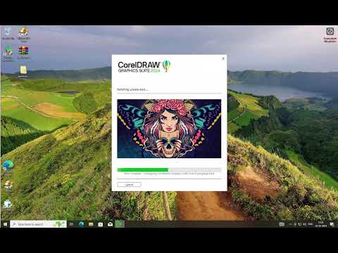 How to Install and activate Corel Draw graphics suite 2024 in Windows