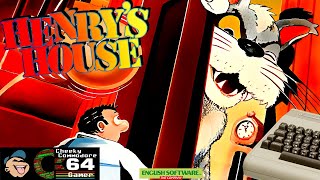 HENRY'S HOUSE – Commodore 64 (1984) | English Software’s Quirky Platformer Classic