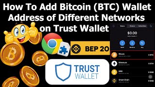 How To Add Bitcoin (BTC) Wallet Address of Different Networks on Trust Wallet | Trust Wallet