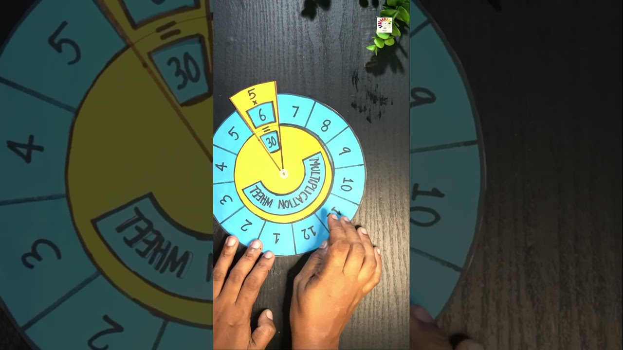 Maths Working Model l Maths Project model | Multiplication Table Wheel |exhibition model for school