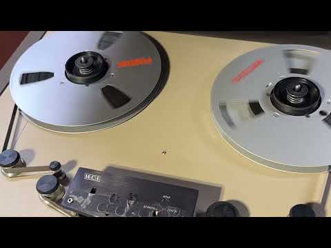 Sony / MCI JH-110B High-Profile Console Tape Machine (1/4" 2-Track & 1/2" 4-Track Stacks) with Original Technical Manual Binder, NAB Adapters, 1/2" Take-Up Reel, and 1967 Van McCoy Master Session Tape image 20
