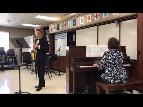 Concertante- E. Paladilhe by Austin Buhtz Alto Saxophone