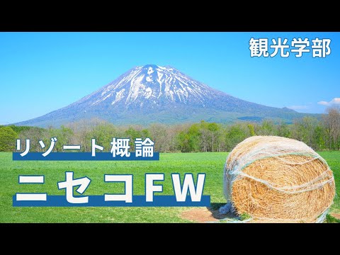 観光学部「リゾート概論」にてニセコフィールドワークの様子