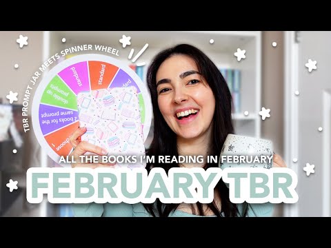 February TBR 💌💖📖 Spinner Wheel, Upcoming Releases & Monthly Challenges✨
