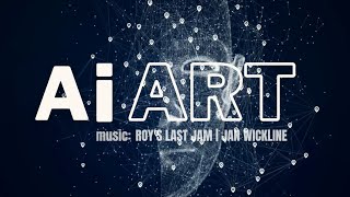 432 Hz | Ai ART Experiment #04 | Turing &#39;Ai Pioneer&#39; | Roy&#39;s Last Jam | Jan Wickline