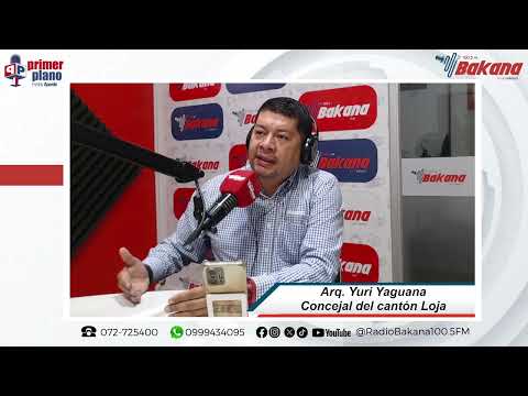 Yuri Yaguana, concejal del cantón Loja