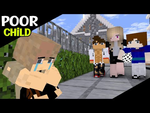 A life of poor child - Monster School Animation