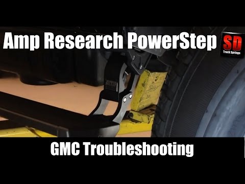 Troubleshooting AMP Research's PowerStep on GMC - Tutorial Provided by SDTruckSprings.com
