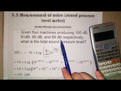 Example 2 : Sound Pressure Level Calculation