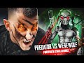 PREDATOR BOSS Vs Werewolf FORTNITE Fight Challenge
