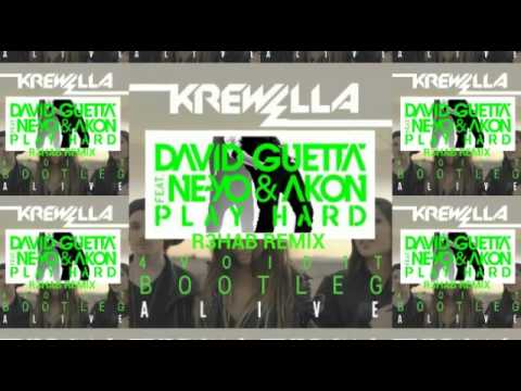 Krewella & Hardwell vs David Guetta & R3hab - Alive vs Play Hard (4void 1t Mashup)