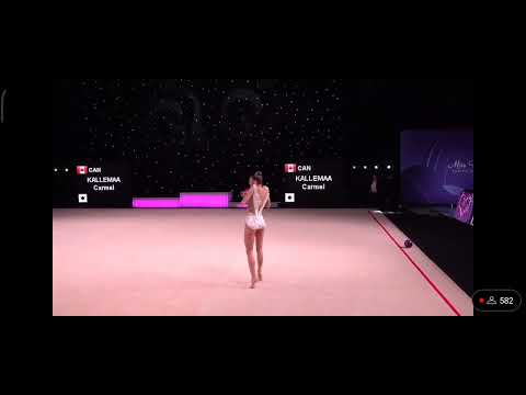 Carmel KAALEMAA CANADA - BALL Final - Miss Valentine GRAND PRIX TARTU 2023