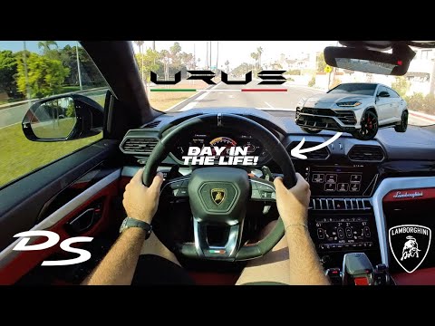 Living With a Lamborghini Urus (POV Driving Vlog) - Day in the Life