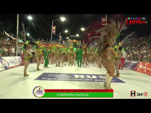 Show de Batería Nota 1000 - Primera Noche 2019 - Comparsa Rafaga - Carnaval de Concordia