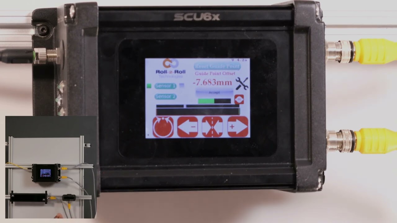 
<span>SCU6x Controller Confirming the Guide Point Adjustment</span>
