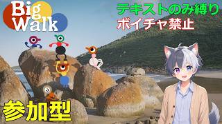 【参加型】ボイチャ禁止！初見さんも参加可能！テキストのみで謎解き【Big Walk】