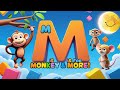 Learn ABC M Is For Monkey Meerkat Moon Mask Mouse And Many More Easy To Learn For Kids