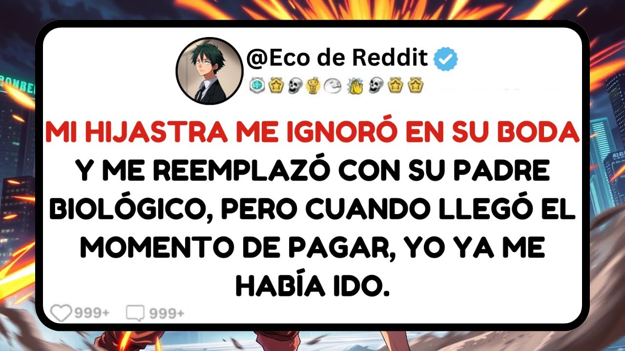 Mi hijastra me ignoró en su boda y me reemplazó con su padre biológico, pero cuando llegó el...