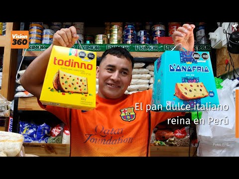 El pan dulce italiano reina en Perú
