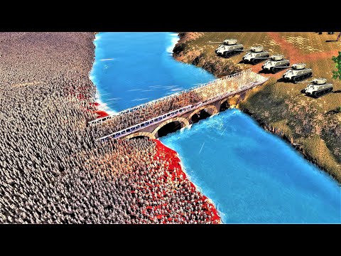 CAN U.S SPECIAL FORCES STOP ZOMBIES FROM CROSSING THE BRIDGE - Ultimate Epic Battle Simulator 2