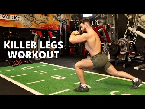 35 Min Killer Home LEG Workout (Follow Along No Equipment )