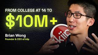 From Teen Prodigy to $40M Startup – Brian Wong