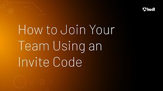 How to Join Your Team Using an Invite Code