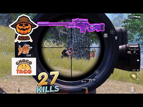 NZKO VS CHOCOTACO IN PUBG MOBILE !!!!!