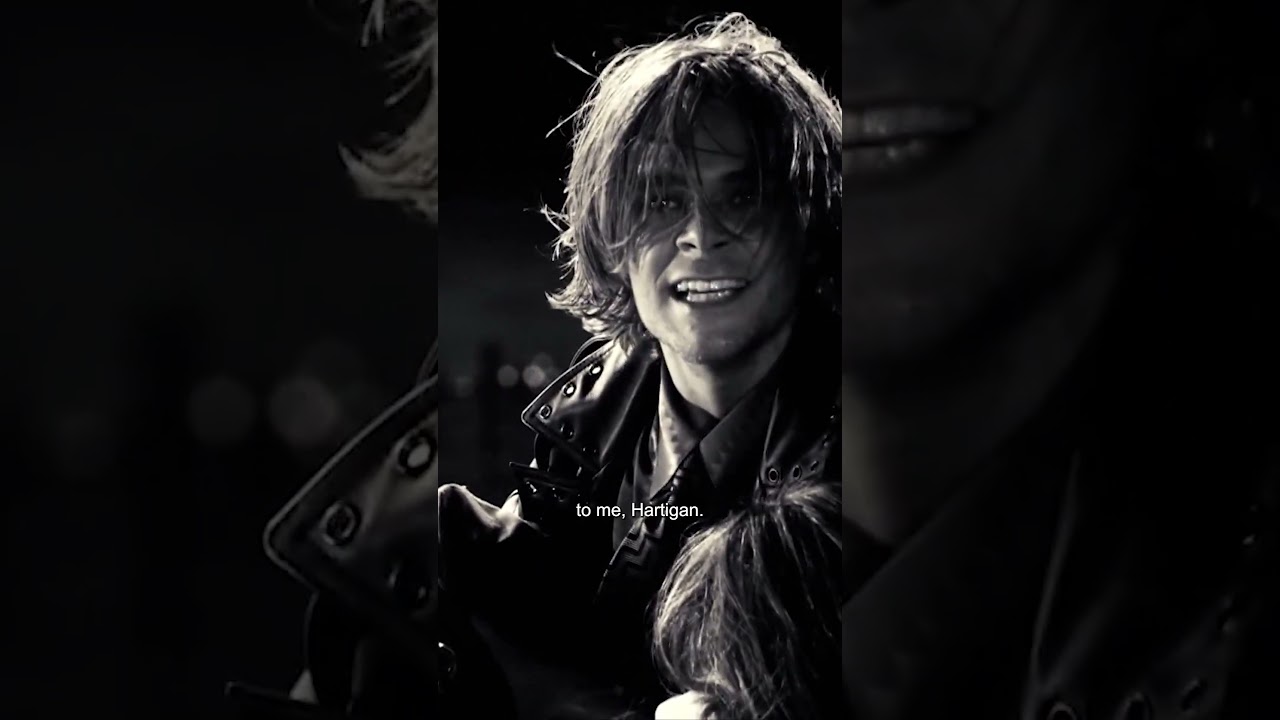 Hartigan takes Roark's weapons away ... both of them #SinCity #BruceWillis