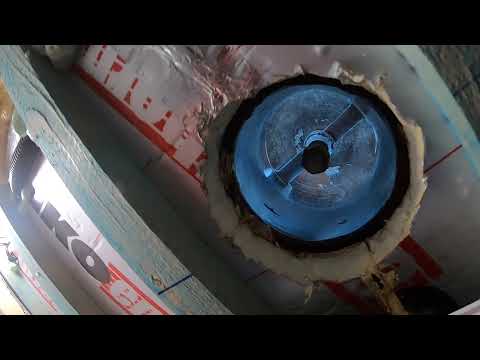 VLOG 57, Narrowboat Fit Out -  CLADDING THE BEDROOM CEILING