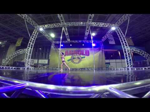 Panamerican Pole Championship 2015 - Adriana Sanchez - 1st Runner Up (Amateur Division)