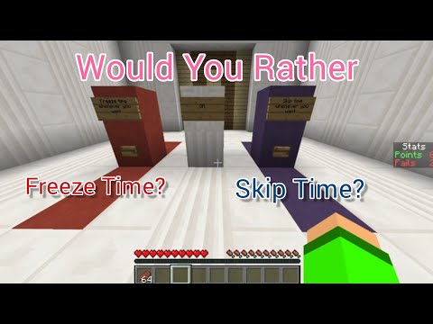 Ultimate Minecraft Quiz: Would You Rather?