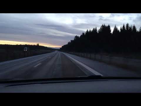 Driving on the E4 - Sweden