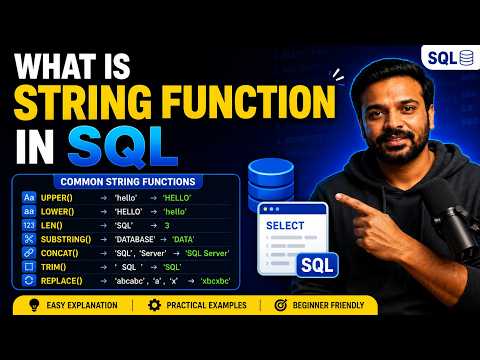 15 Sql String Functions Tutorial Upper Lower Len Substring More