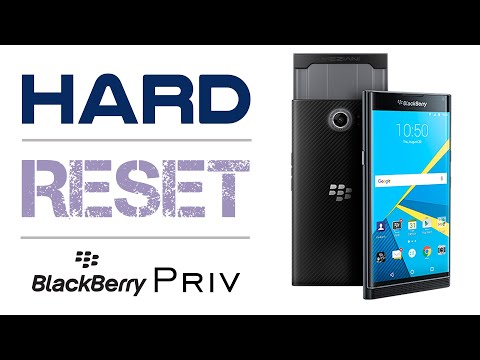 Hard Reset BlackBerry Priv | Factory Reset
