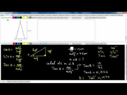 comment trouver angle triangle
